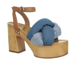 Sam & Libby Pair of Women's Cassandra Puffy Platform Sandals New In Box